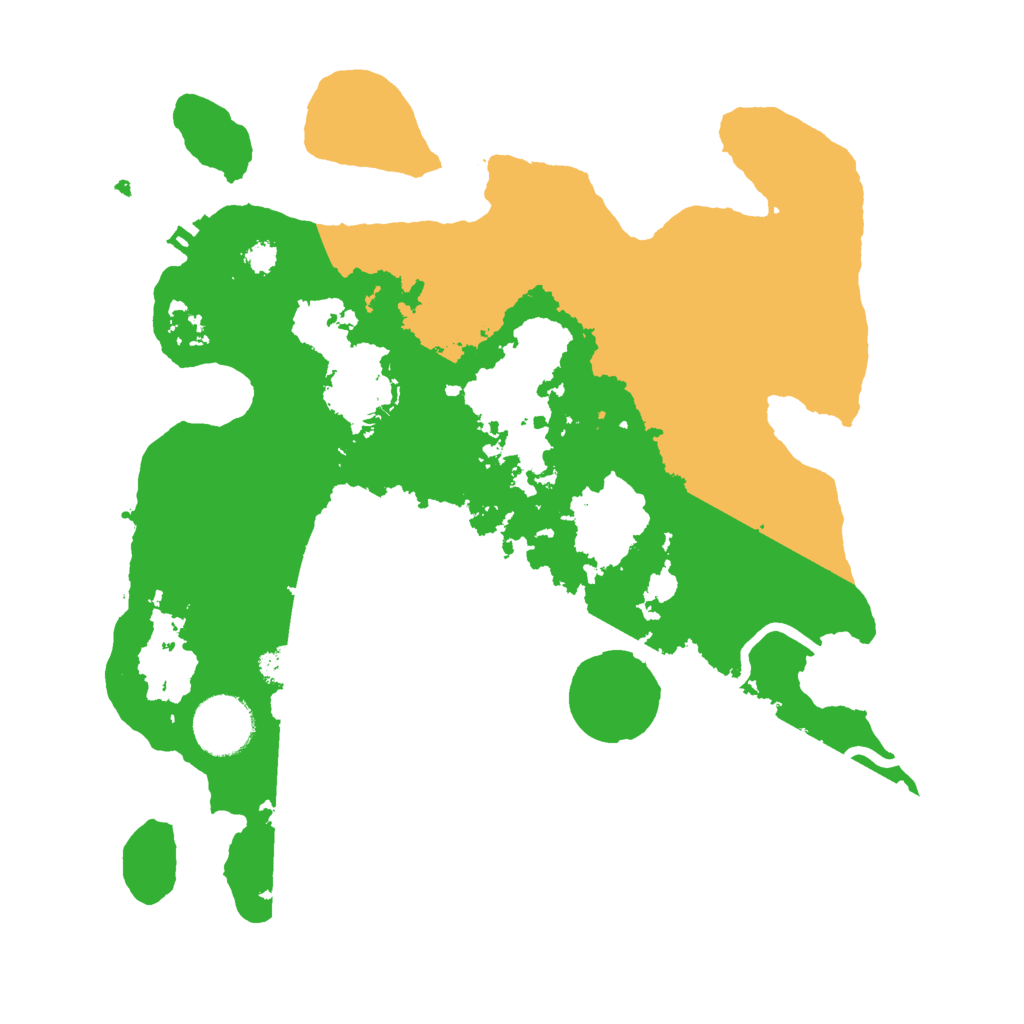 Biome Rust Map: Procedural Map, Size: 3000, Seed: 780736660