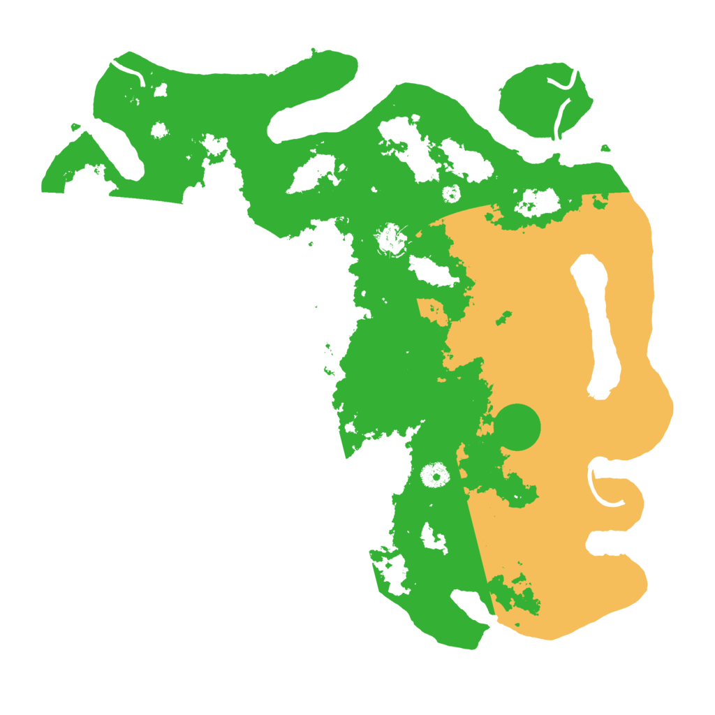 Biome Rust Map: Procedural Map, Size: 4000, Seed: 387112173