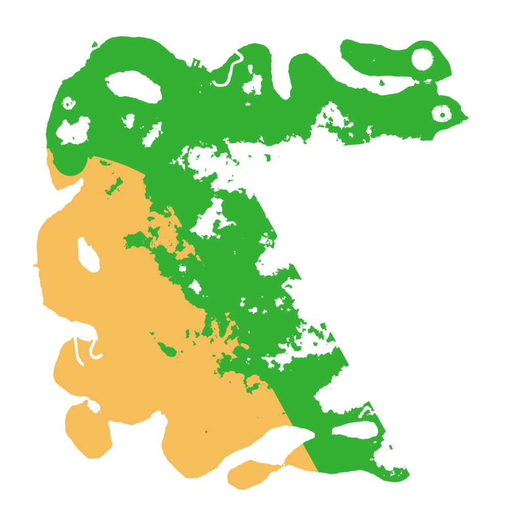 Biome Rust Map: Procedural Map, Size: 4300, Seed: 2048365776