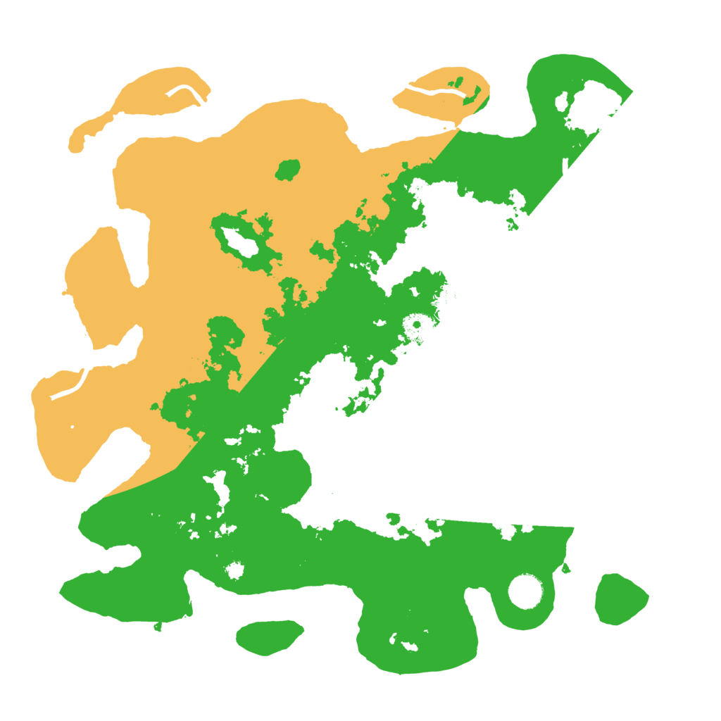 Biome Rust Map: Procedural Map, Size: 3700, Seed: 20505826