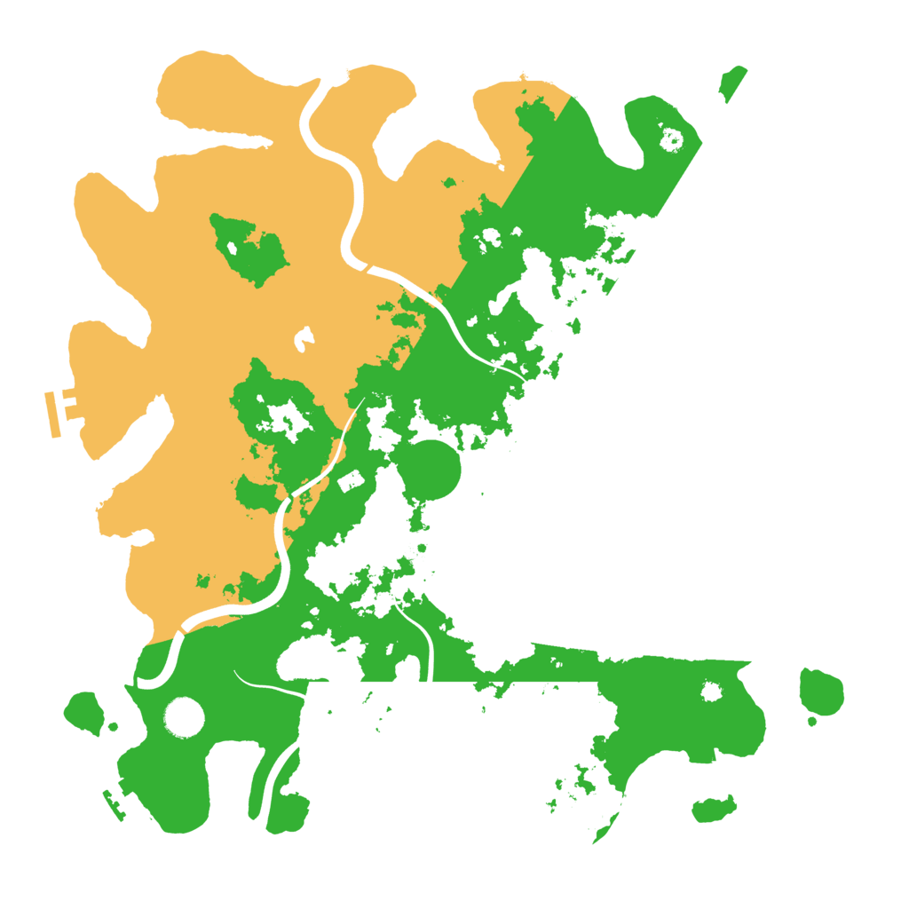Biome Rust Map: Procedural Map, Size: 4000, Seed: 619584112