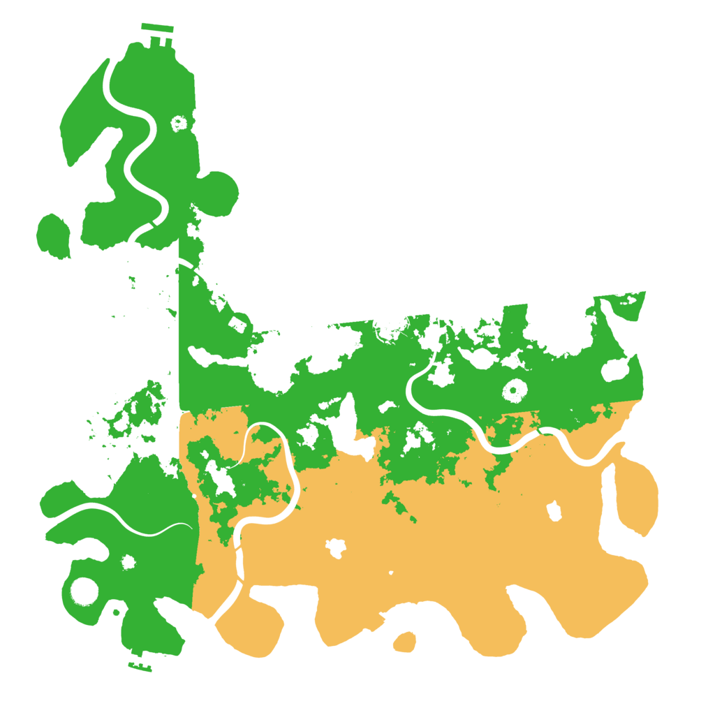 Biome Rust Map: Procedural Map, Size: 4500, Seed: 1112643849