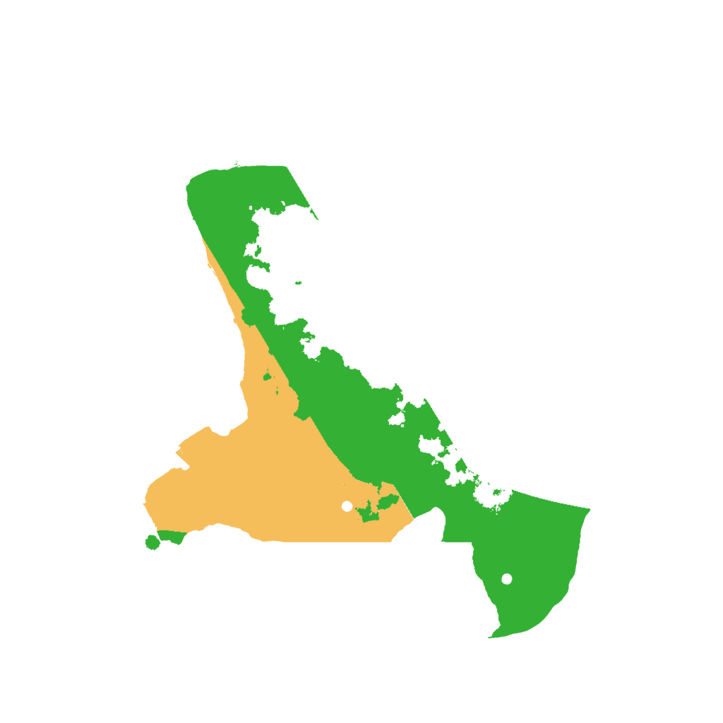 Biome Rust Map: Procedural Map, Size: 2000, Seed: 1962788610