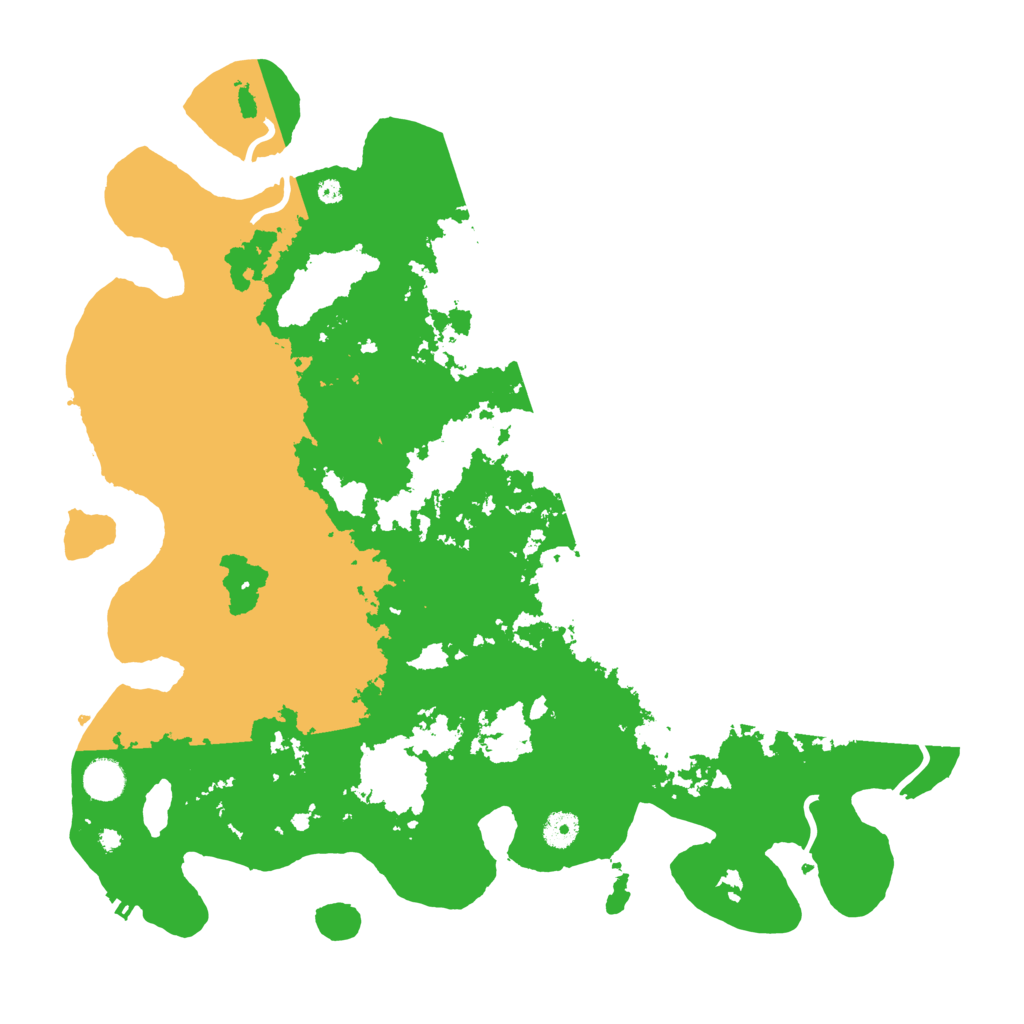 Biome Rust Map: Procedural Map, Size: 4300, Seed: 2143801423