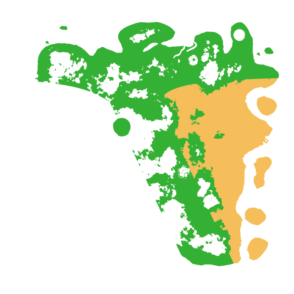 Biome Rust Map: Procedural Map, Size: 4500, Seed: 9181845