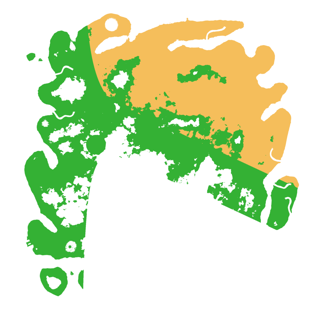 Biome Rust Map: Procedural Map, Size: 4250, Seed: 199682826