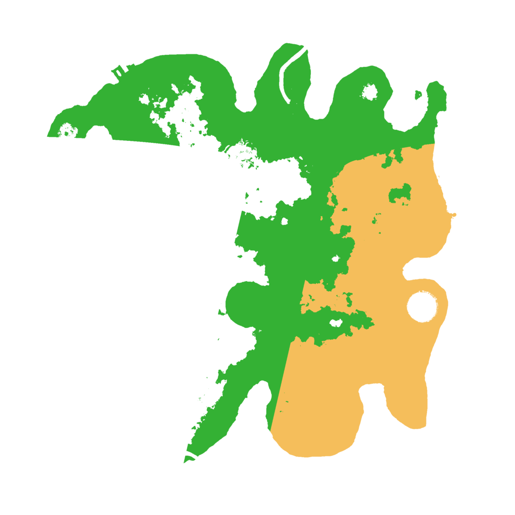 Biome Rust Map: Procedural Map, Size: 3000, Seed: 659824