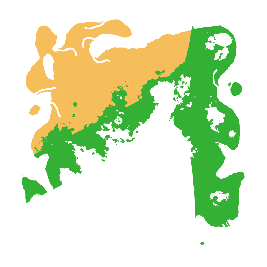 Biome Rust Map: Procedural Map, Size: 3500, Seed: 1777962635