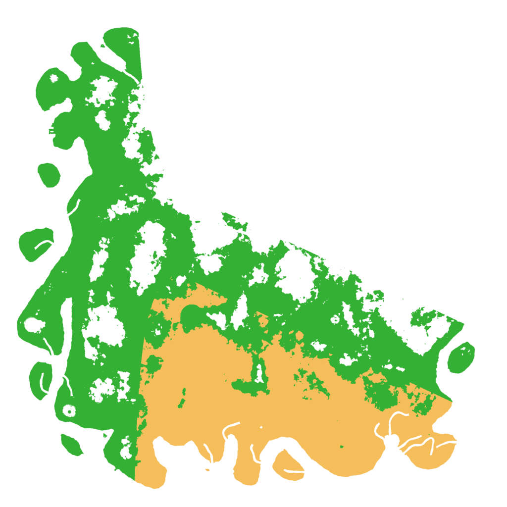 Biome Rust Map: Procedural Map, Size: 6000, Seed: 651204907