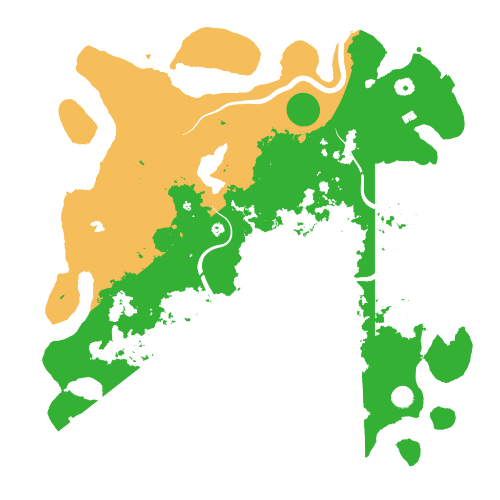 Biome Rust Map: Procedural Map, Size: 4000, Seed: 160826683