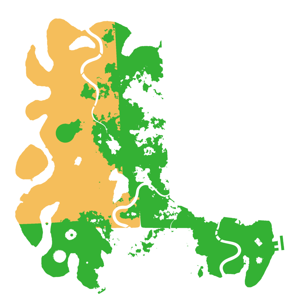 Biome Rust Map: Procedural Map, Size: 4250, Seed: 1064607447