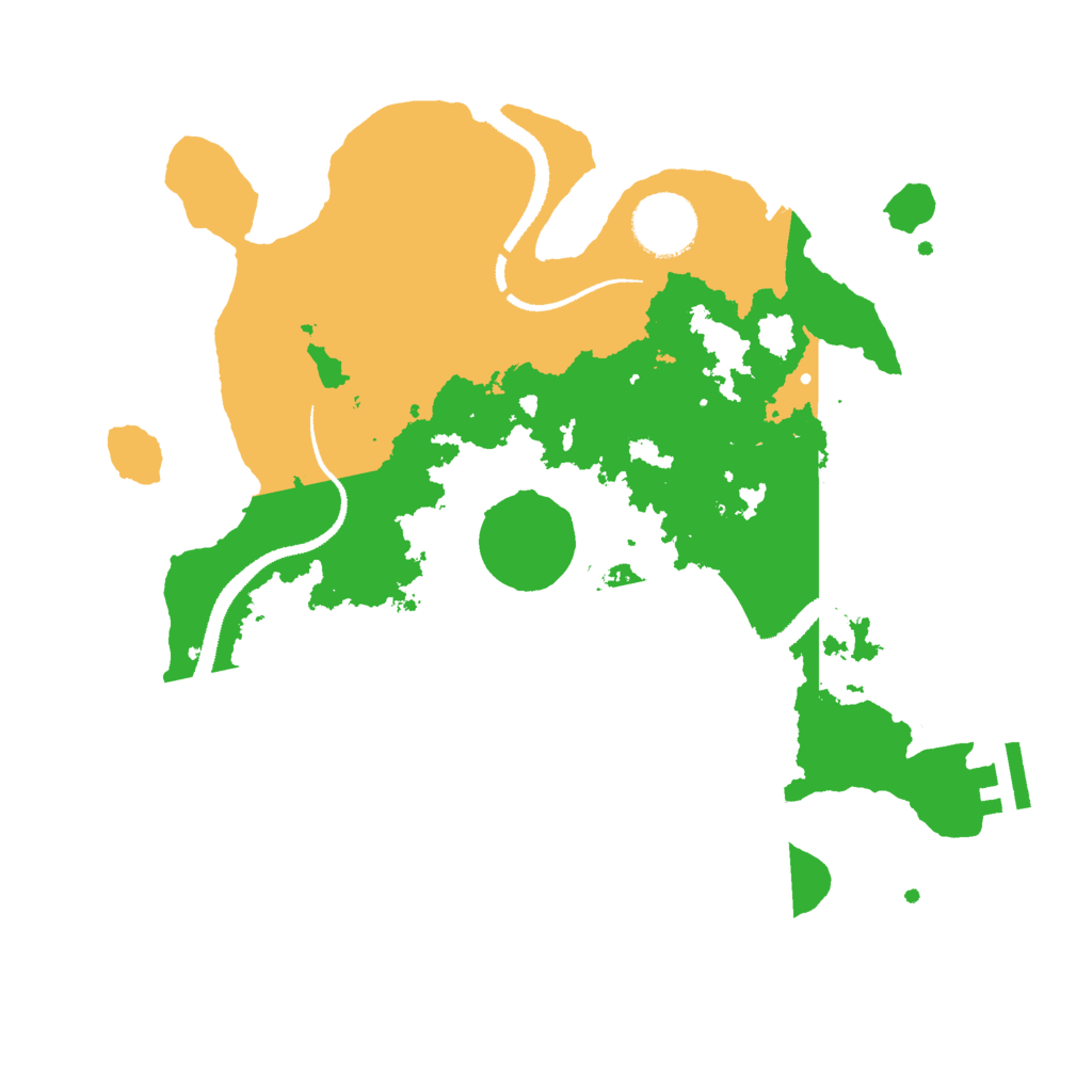 Biome Rust Map: Procedural Map, Size: 3000, Seed: 1992854558