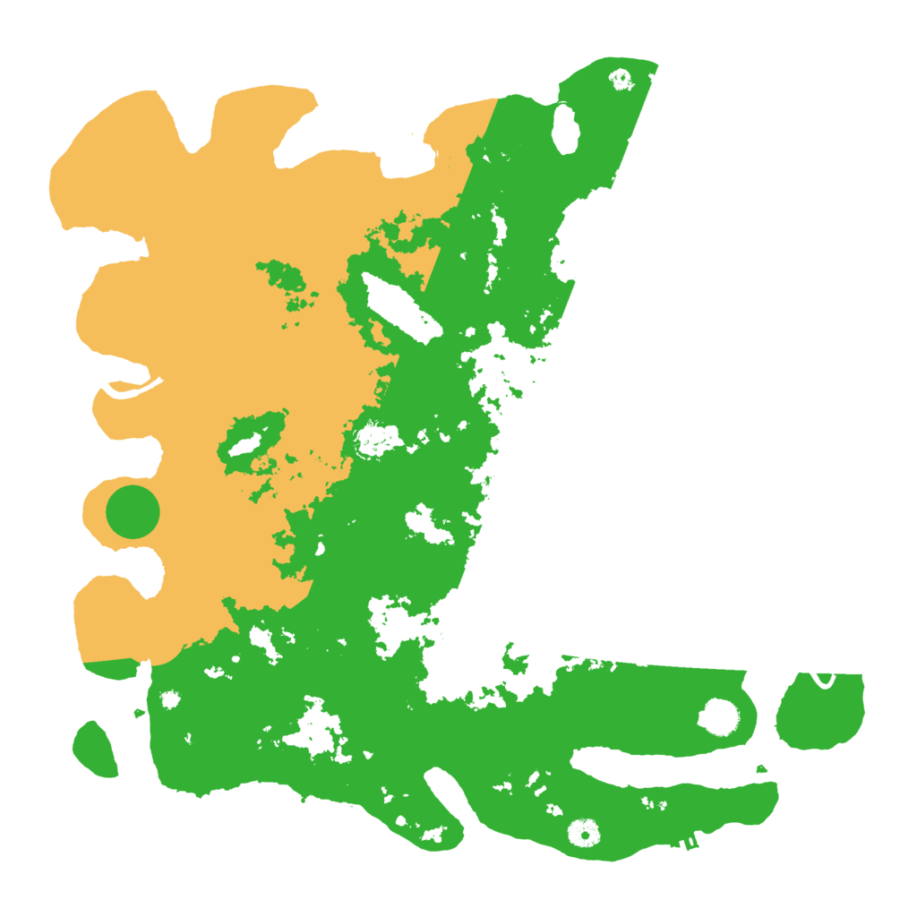 Biome Rust Map: Procedural Map, Size: 4500, Seed: 1600