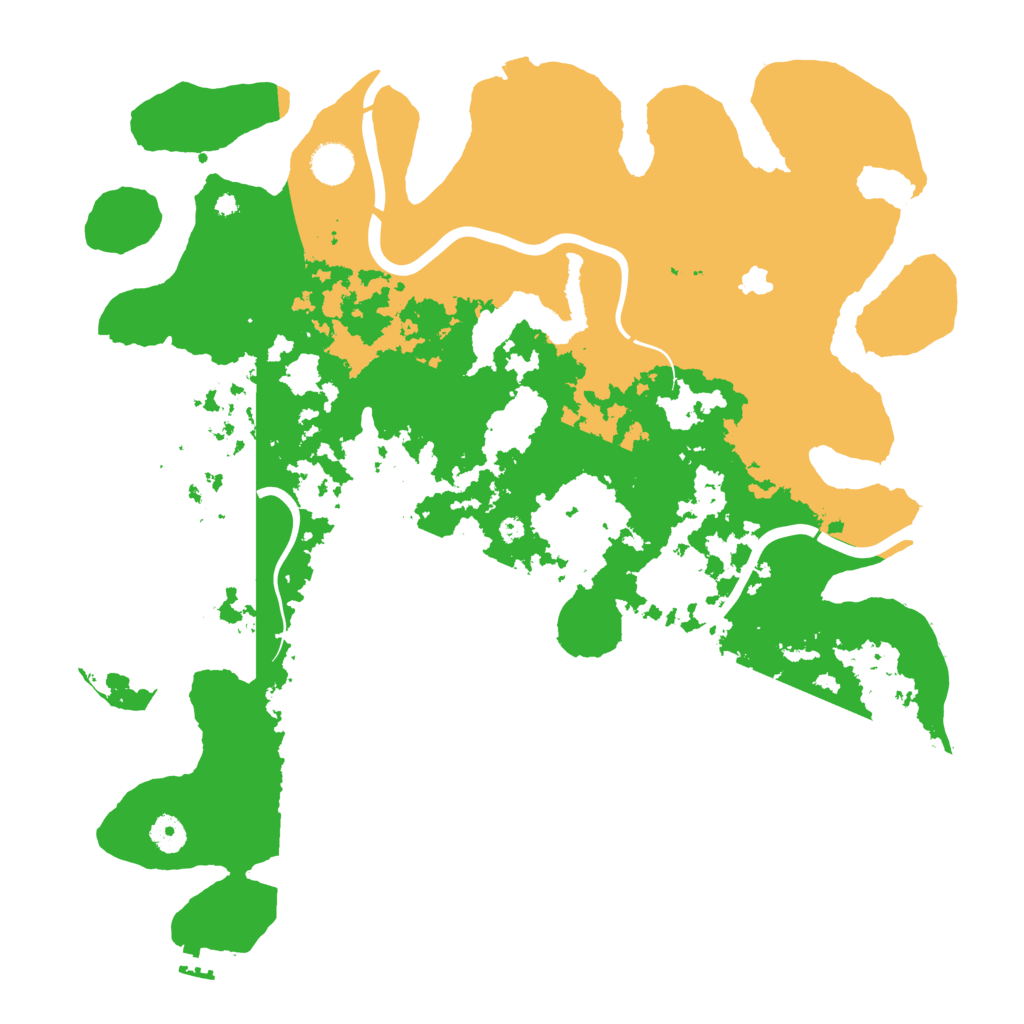Biome Rust Map: Procedural Map, Size: 4250, Seed: 106128251