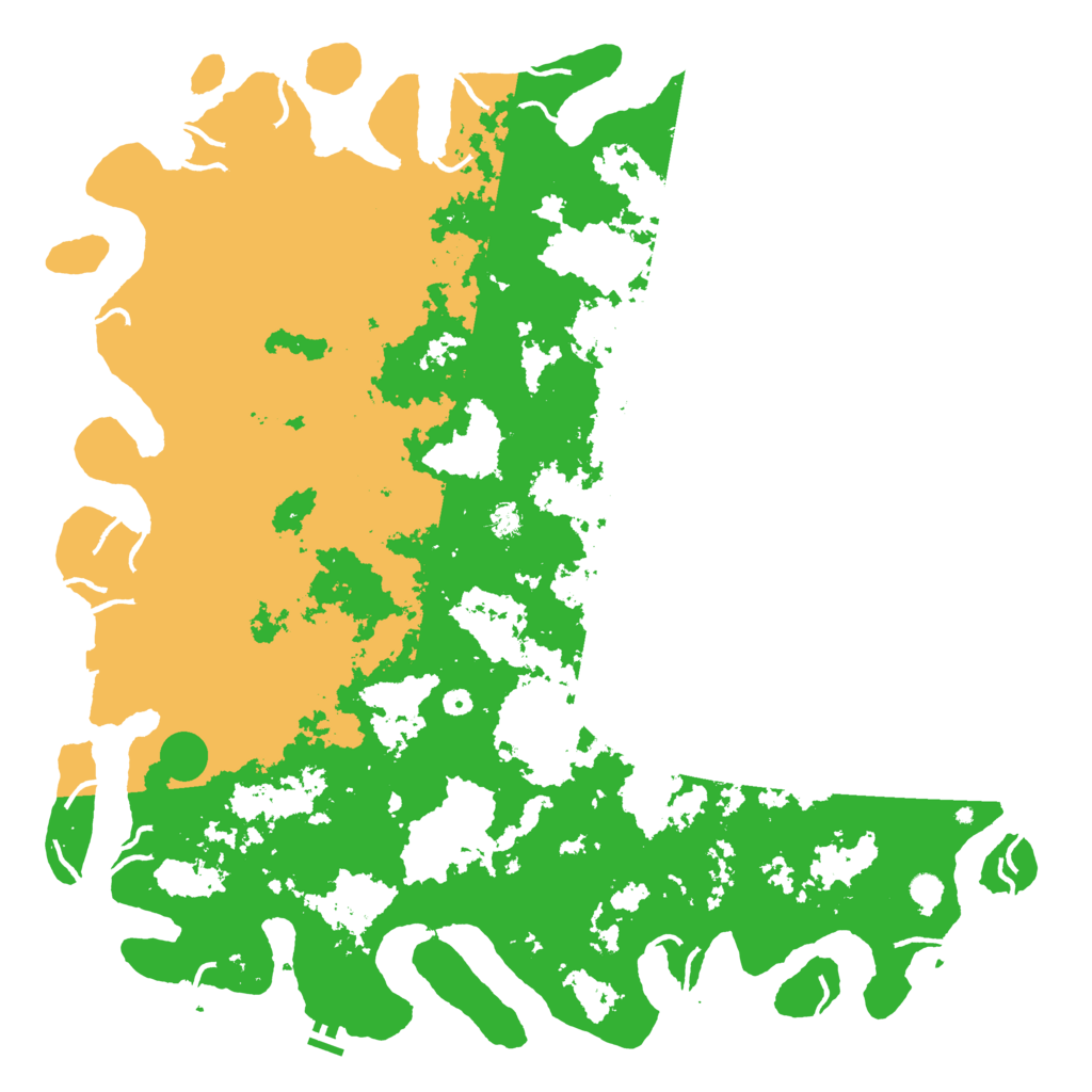 Biome Rust Map: Procedural Map, Size: 6000, Seed: 22812179