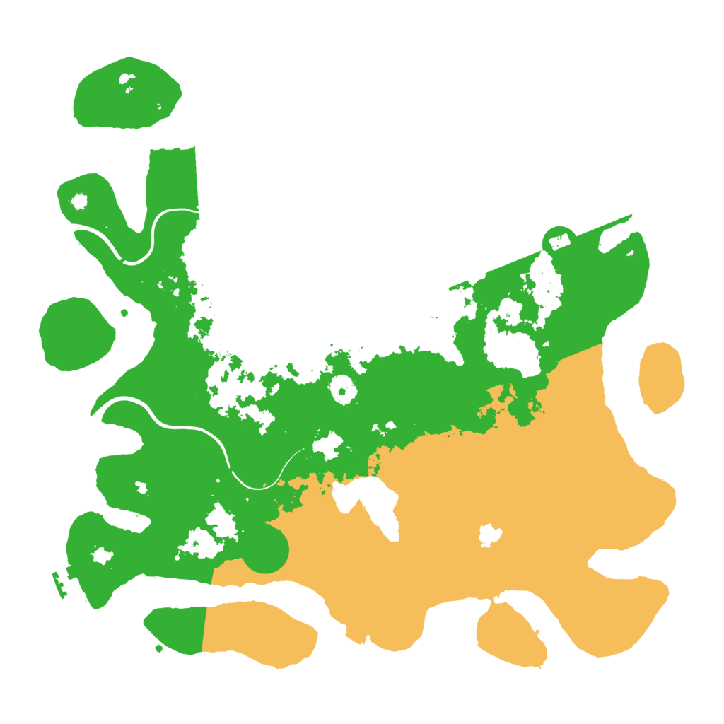 Biome Rust Map: Procedural Map, Size: 4000, Seed: 2010913415