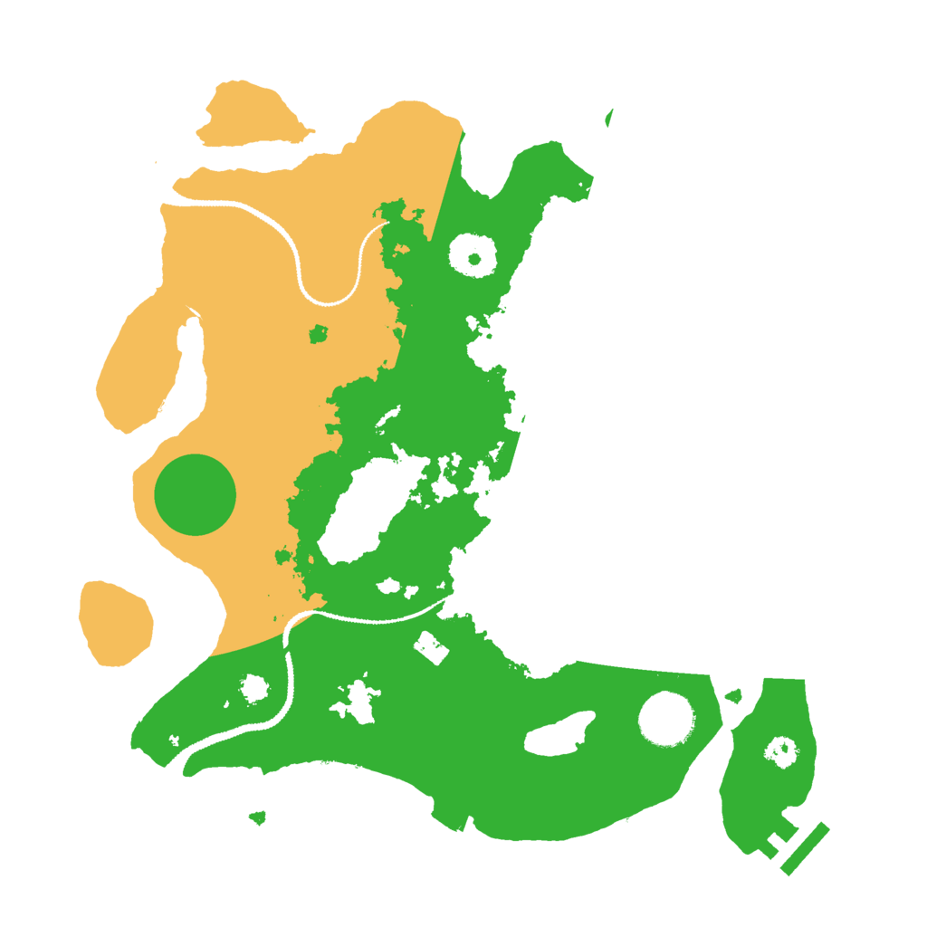 Biome Rust Map: Procedural Map, Size: 3000, Seed: 1898967047
