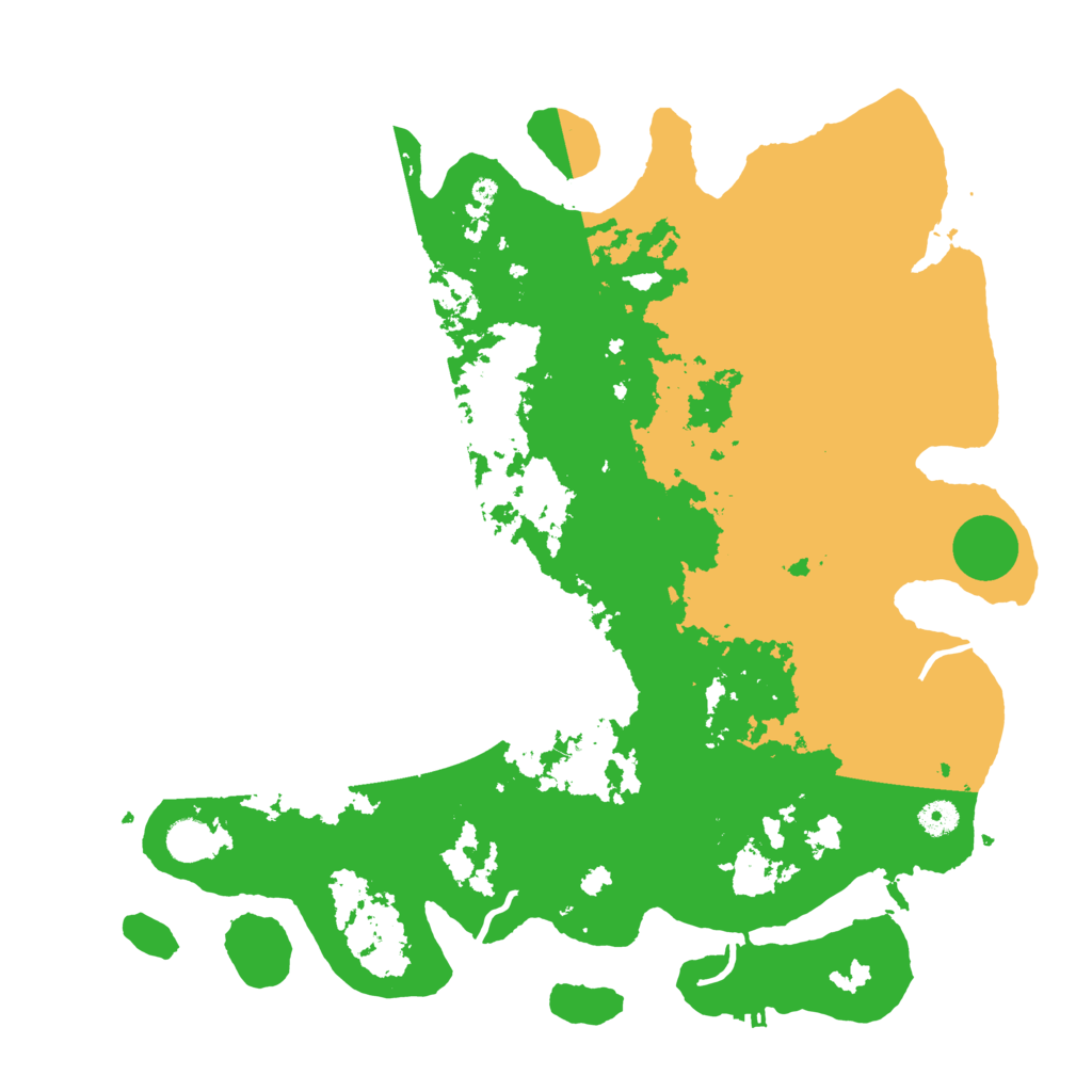 Biome Rust Map: Procedural Map, Size: 4400, Seed: 794104462