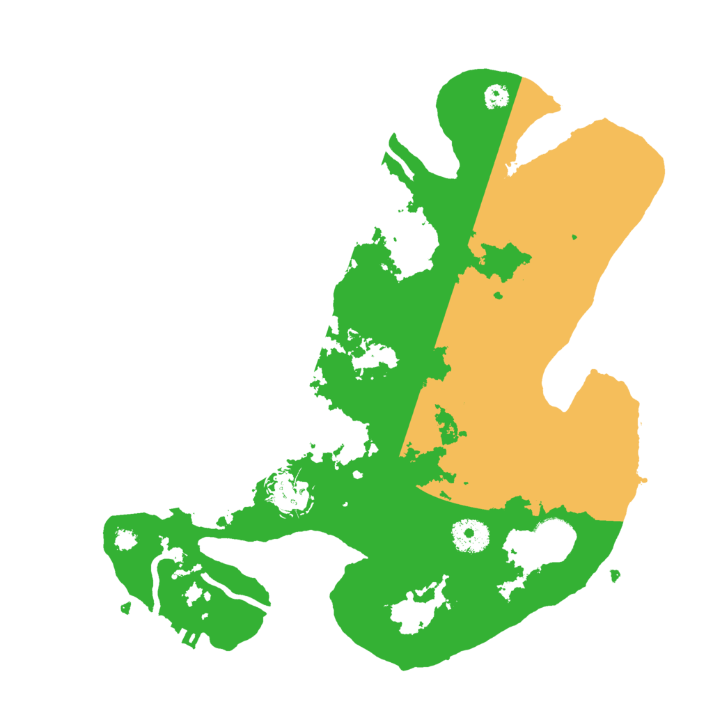 Biome Rust Map: Procedural Map, Size: 3000, Seed: 4026139