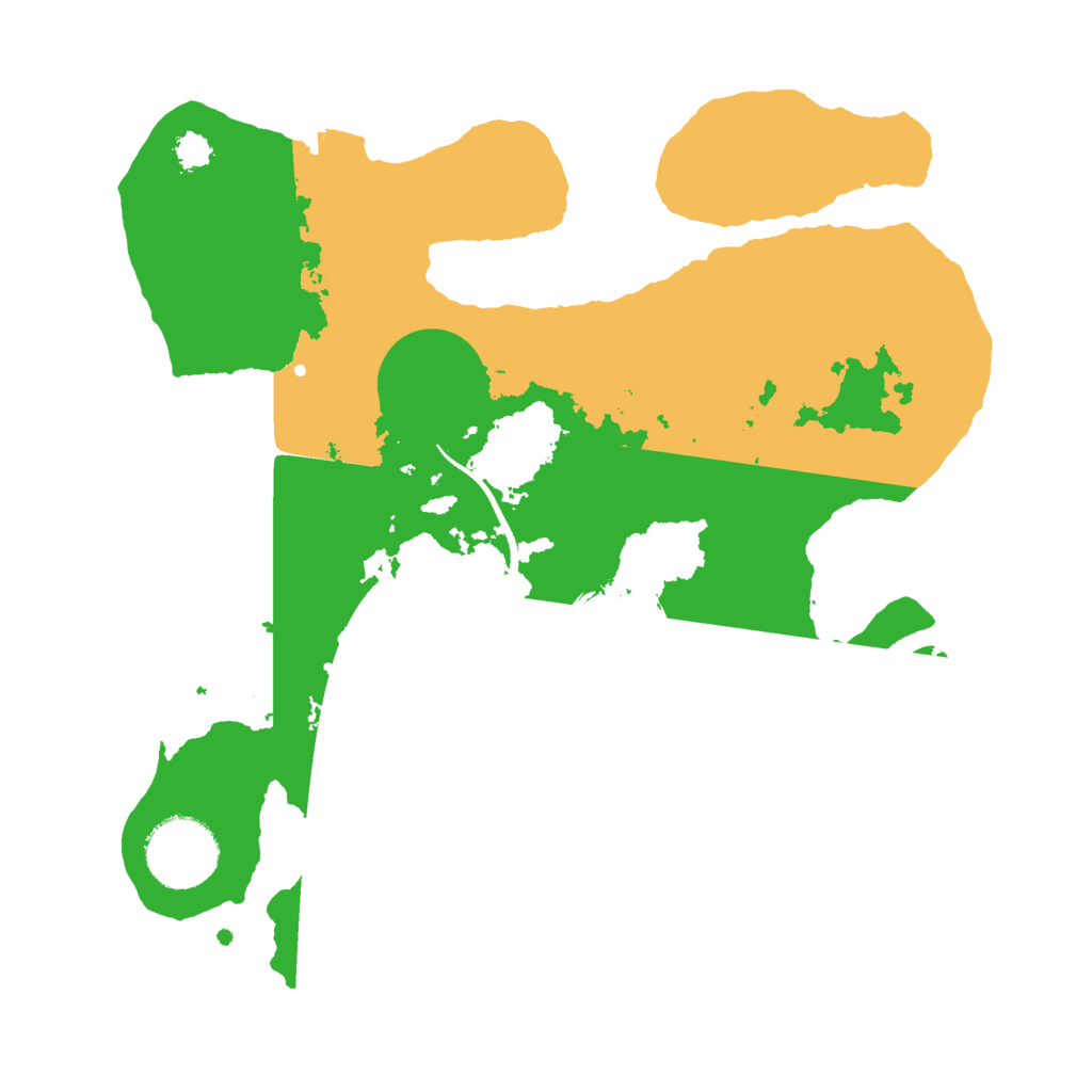 Biome Rust Map: Procedural Map, Size: 2700, Seed: 50