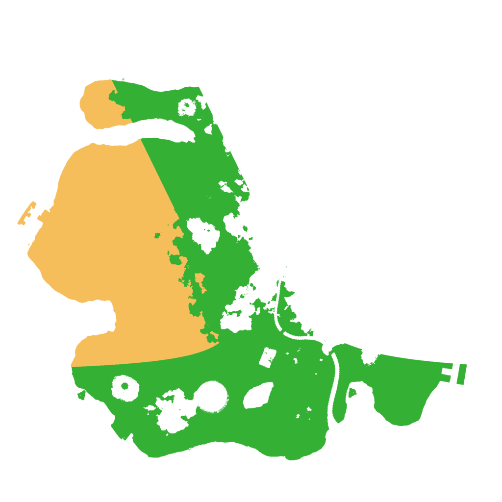 Biome Rust Map: Procedural Map, Size: 2800, Seed: 1398640168