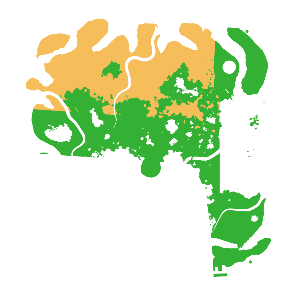 Biome Rust Map: Procedural Map, Size: 3950, Seed: 216021884