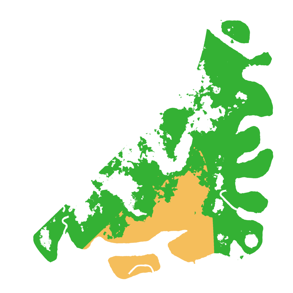 Biome Rust Map: Procedural Map, Size: 4000, Seed: 61221