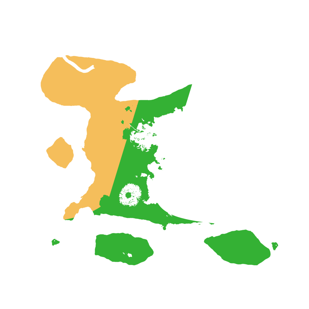 Biome Rust Map: Procedural Map, Size: 2100, Seed: 84211