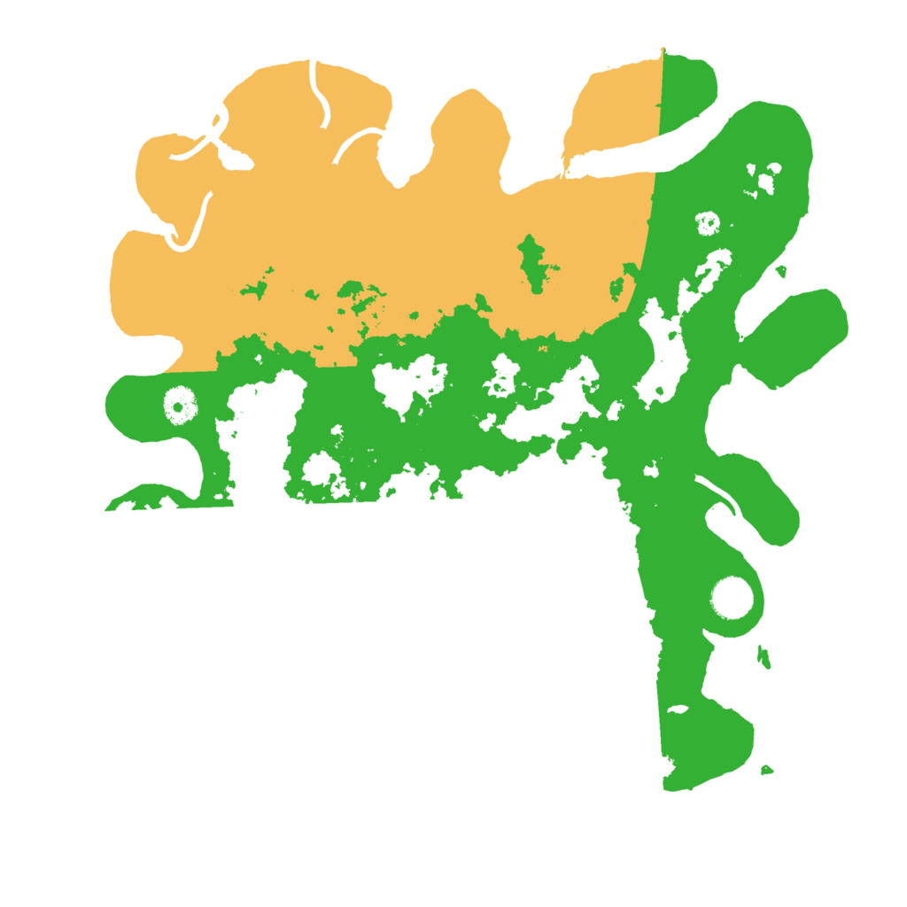 Biome Rust Map: Procedural Map, Size: 3800, Seed: 100250