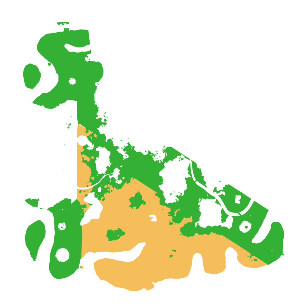 Biome Rust Map: Procedural Map, Size: 4000, Seed: 101240152