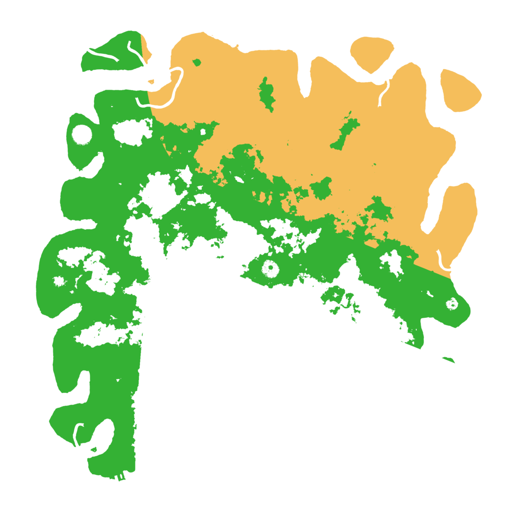 Biome Rust Map: Procedural Map, Size: 4500, Seed: 689612