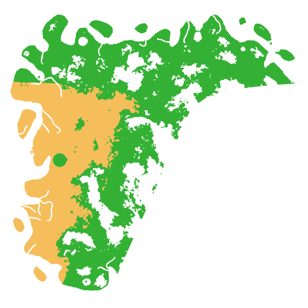 Biome Rust Map: Procedural Map, Size: 6000, Seed: 653168468