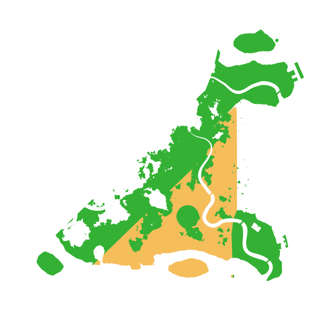 Biome Rust Map: Procedural Map, Size: 3750, Seed: 409851781