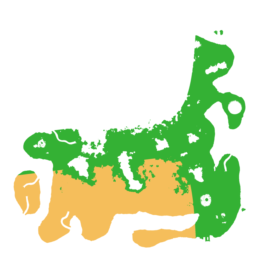 Biome Rust Map: Procedural Map, Size: 3500, Seed: 1873330981