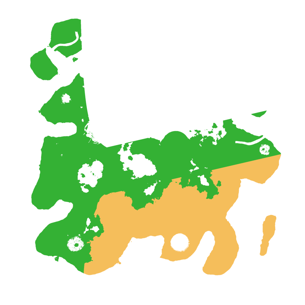 Biome Rust Map: Procedural Map, Size: 3000, Seed: 47789396