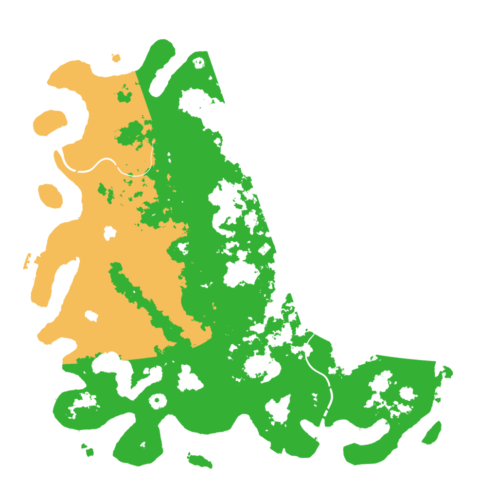 Biome Rust Map: Procedural Map, Size: 4500, Seed: 19781024