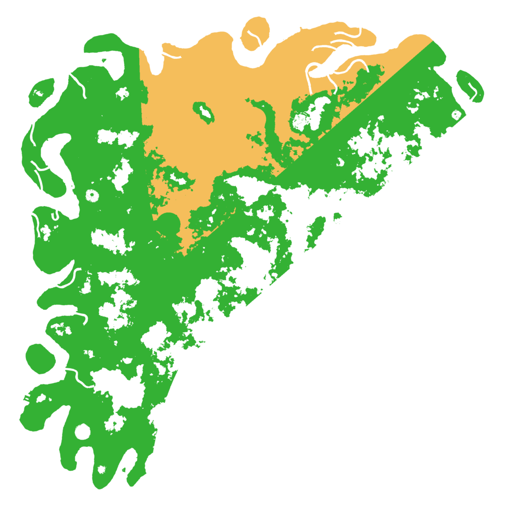 Biome Rust Map: Procedural Map, Size: 6000, Seed: 65432