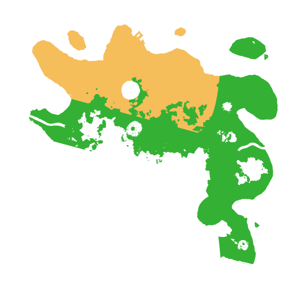 Biome Rust Map: Procedural Map, Size: 3000, Seed: 974878389