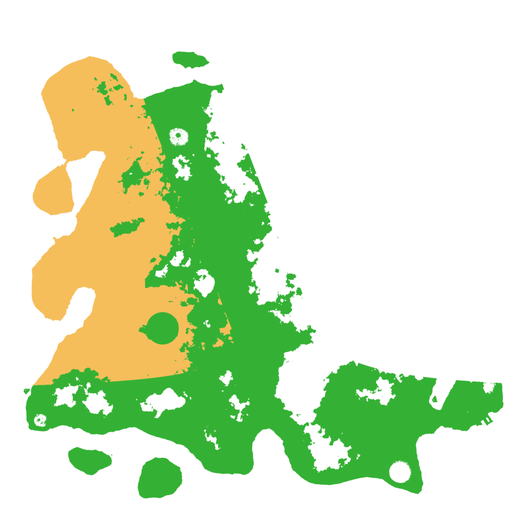 Biome Rust Map: Procedural Map, Size: 4300, Seed: 1470632938