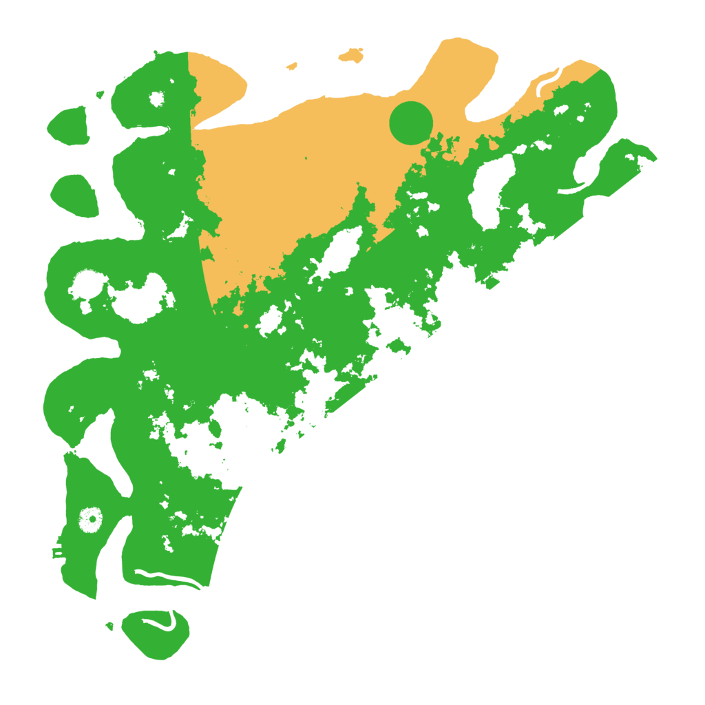 Biome Rust Map: Procedural Map, Size: 4250, Seed: 113536621