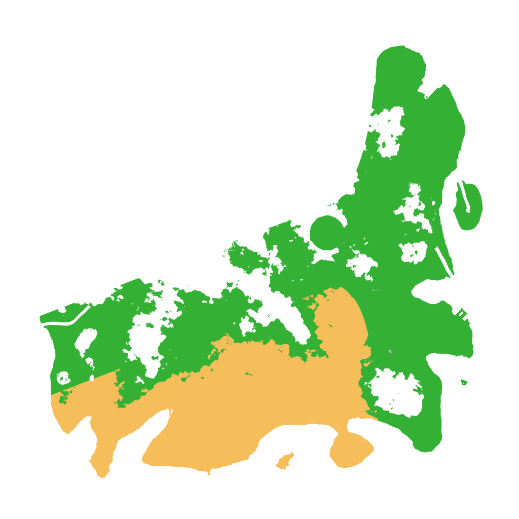 Biome Rust Map: Procedural Map, Size: 4000, Seed: 996056917