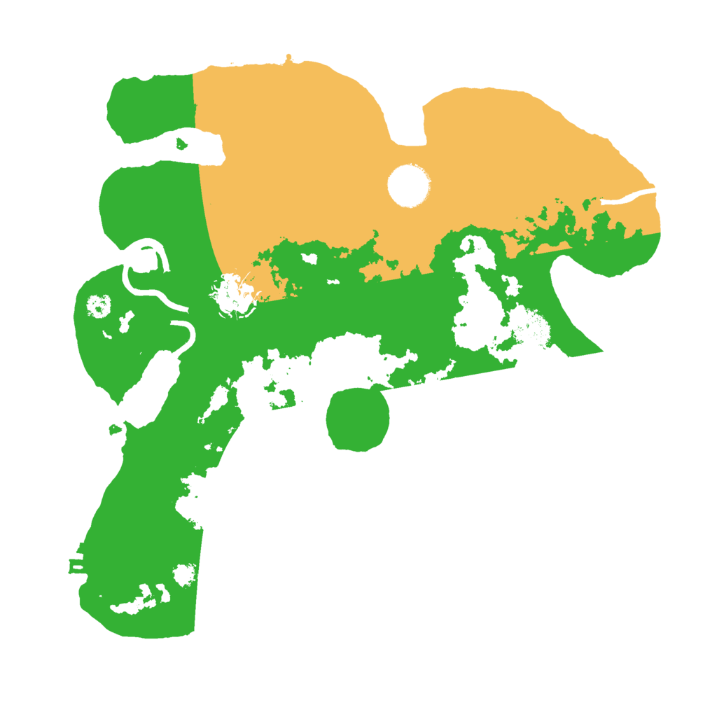 Biome Rust Map: Procedural Map, Size: 3000, Seed: 1165116061