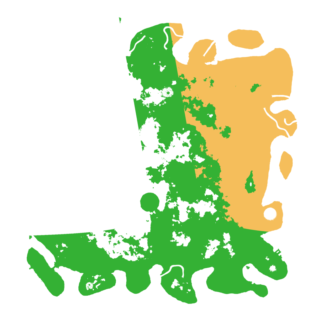 Biome Rust Map: Procedural Map, Size: 4500, Seed: 1098155214