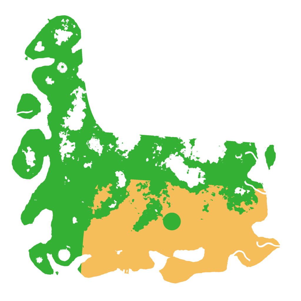 Biome Rust Map: Procedural Map, Size: 4500, Seed: 1467561436