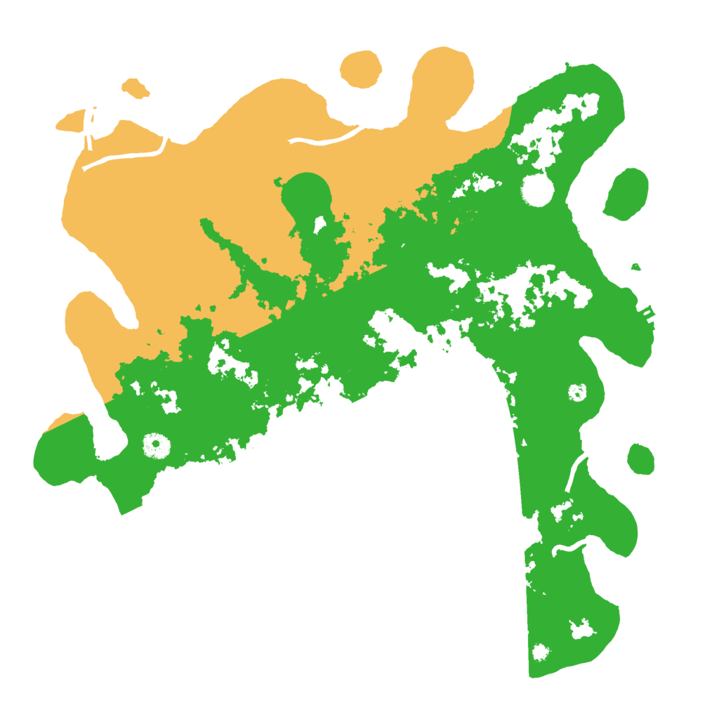Biome Rust Map: Procedural Map, Size: 4000, Seed: 5498634