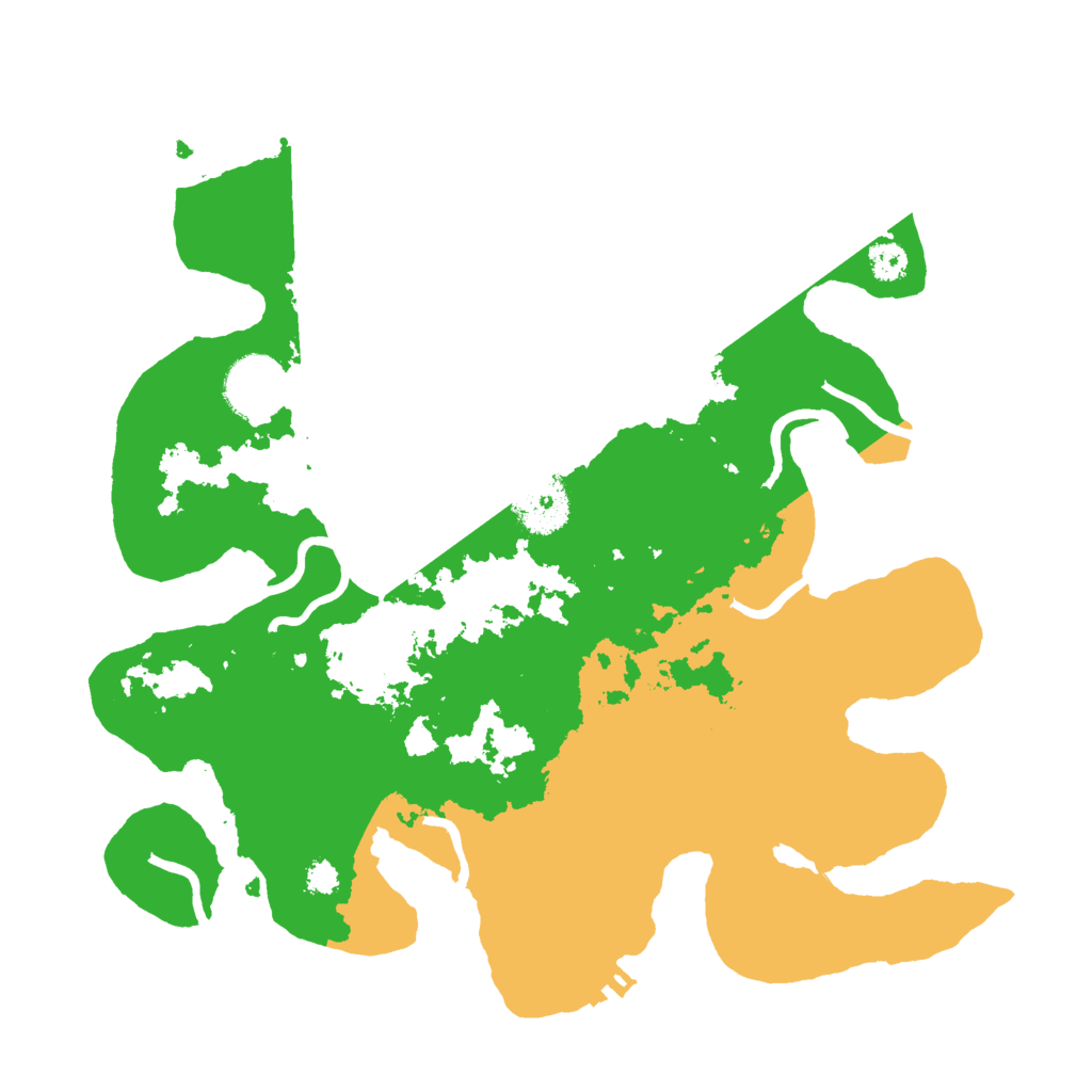 Biome Rust Map: Procedural Map, Size: 3000, Seed: 2026310935