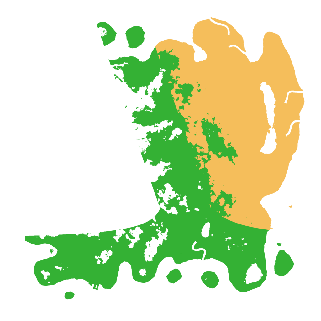 Biome Rust Map: Procedural Map, Size: 4000, Seed: 1717986439