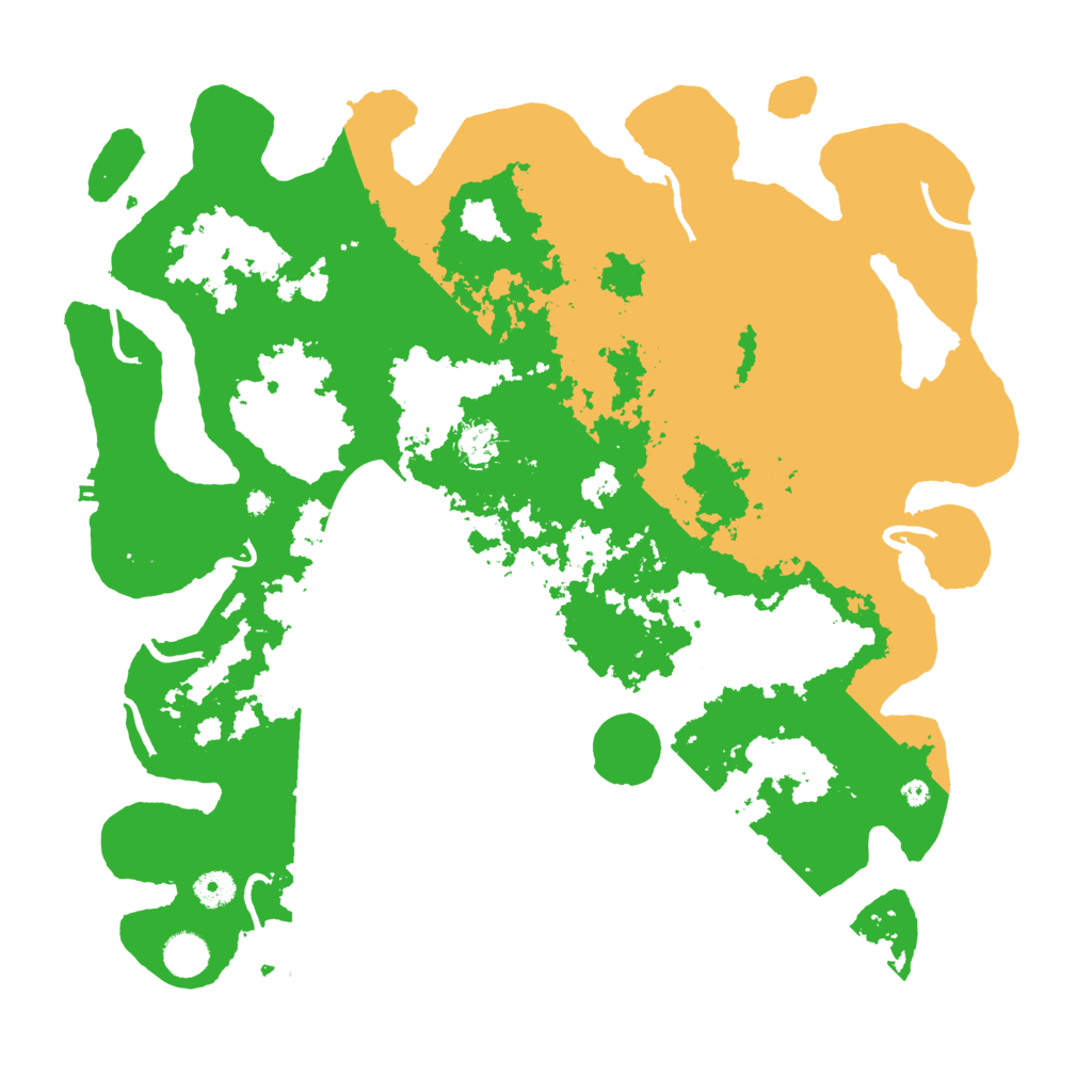 Biome Rust Map: Procedural Map, Size: 4250, Seed: 1021658066