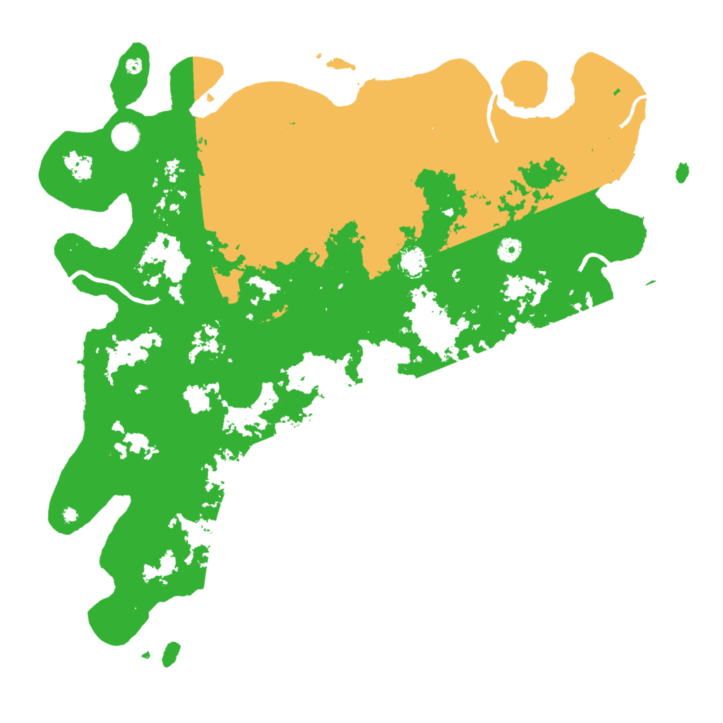 Biome Rust Map: Procedural Map, Size: 4500, Seed: 20220912