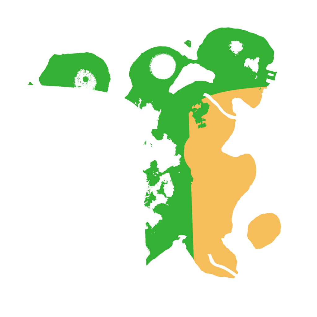 Biome Rust Map: Procedural Map, Size: 2200, Seed: 1731638447